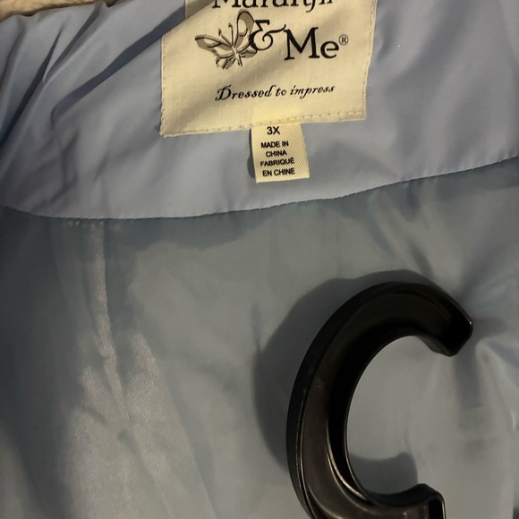 Coat puffy Eskimo style gently worn once size 2x says 3X adjustable waist - Picture 9 of 15